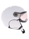 Miniatuur Kask, Piuma-R Shadow Visor skihelm met vizier unisex White wit 