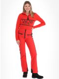 Miniatuur Kelly, April softshell skibroek dames Red / Black rood, zwart 