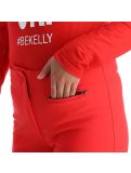 Miniatuur Kelly, Softshell Pants softshell skibroek dames rood 