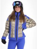 Miniatuur Kelly, Thea ski-jas dames Bronze / Blauw blauw, Bronze 