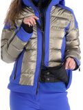 Miniatuur Kelly, Thea ski-jas dames Bronze / Blauw blauw, Bronze 