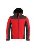 Miniatuur Killtec, Savognin Mn Jckt ski-jas plus size heren Grijs/Rood