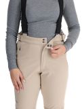 Miniatuur Kilpi, DIONE softshell skibroek dames Beige beige 