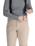 Miniatuur Kilpi, DIONE softshell skibroek dames Beige beige 