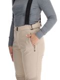 Miniatuur Kilpi, DIONE softshell skibroek dames Beige beige 