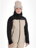 Miniatuur Kilpi, Ravia softshell ski-jas dames Beige beige, zwart 