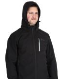 Miniatuur Kilpi, RAVIO softshell ski-jas heren Black zwart 