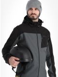 Miniatuur Kilpi, Ravio-m softshell ski-jas grote maten heren Dark Grey grijs 