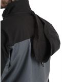 Miniatuur Kilpi, Ravio-m softshell ski-jas grote maten heren Dark Grey grijs 