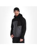 Miniatuur Kilpi, Ravio-M softshell ski-jas heren dark grijs 