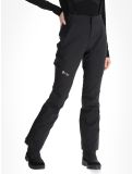 Miniatuur Kilpi, Rhea softshell skibroek dames Black zwart 