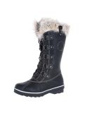 Miniatuur Kimberfeel, Beverly snowboots dames Black Croco zwart 