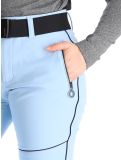 Miniatuur Luhta, Jaamalai C softshell skibroek kort model dames Light Blue blauw 