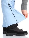 Miniatuur Luhta, Jaamalai C softshell skibroek kort model dames Light Blue blauw 