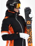 Miniatuur Luhta, Kaakkurivaara ski-jas dames Black oranje, zwart 