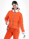 Miniatuur Luhta, Karhutunturi ski-jas dames Orange oranje, wit 