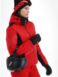 Miniatuur Luhta, Karravaara ski-jas dames Cranberry rood, zwart 