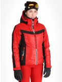 Miniatuur Luhta, Kitinen ski-jas dames Cranberry rood 