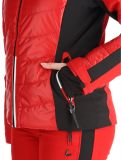 Miniatuur Luhta, Kitinen ski-jas dames Cranberry rood 