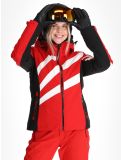 Miniatuur Luhta, Lintula ski-jas dames Cranberry rood 