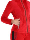 Miniatuur Luhta, Ounastunturi vest dames Cranberry rood 