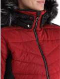 Miniatuur Luhta, Skalluvaara ski-jas dames Cranberry rood, zwart 