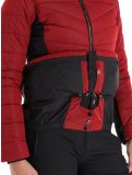 Miniatuur Luhta, Skalluvaara ski-jas dames Cranberry rood, zwart 