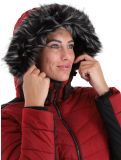 Miniatuur Luhta, Skalluvaara ski-jas dames Cranberry rood, zwart 