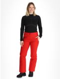 Miniatuur Maier Sports, Vroni Slim 2.0 skibroek kort model dames Salsa rood 