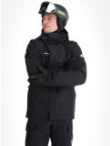 Miniatuur Mammut, Fall Line HS Thermo Hooded ski-jas heren Black zwart 