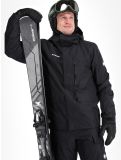 Miniatuur Mammut, Fall Line HS Thermo Hooded ski-jas heren Black zwart 