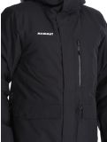 Miniatuur Mammut, Fall Line HS Thermo Hooded ski-jas heren Black zwart 