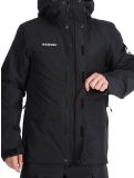 Miniatuur Mammut, Fall Line HS Thermo Hooded ski-jas heren Black zwart 