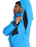 Miniatuur Mammut, Stoney HS Thermo Hooded ski-jas heren Glacier Blue / Black blauw, zwart 