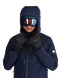 Miniatuur Mammut, Stoney HS Thermo Hooded ski-jas heren Marine blauw 