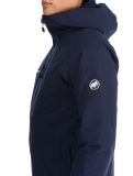 Miniatuur Mammut, Stoney HS Thermo Hooded ski-jas heren Marine blauw 