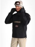 Miniatuur Napapijri, Rainforest Next winter anorak heren Black zwart 