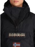 Miniatuur Napapijri, Rainforest Next winter anorak heren Black zwart 