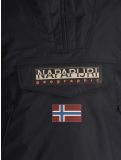 Miniatuur Napapijri, Rainforest Next winter anorak heren Black zwart 