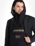 Miniatuur Napapijri, Rainforest Pocket 2 winter anorak heren Black 041 zwart 