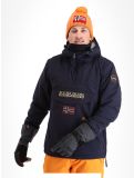 Miniatuur Napapijri, Rainforest Winter 3 winter anorak heren Blue Marine blauw 