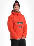 Miniatuur Napapijri, Rainforest Winter 3 winter anorak heren Red Poppy rood 