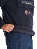 Miniatuur Napapijri, T-Burgee Curly trui heren Blue Marine blauw 