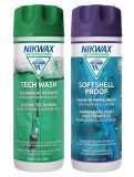 Miniatuur Nikwax, Twin 300ml softshell en Tech wash was- & impregneermiddel unisex 