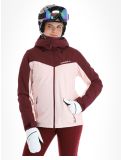 Miniatuur O'Neill, Aplite ski-jas dames Windsor Wine Colour Block bordeaux, roze 