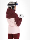 Miniatuur O'Neill, Aplite ski-jas dames Windsor Wine Colour Block bordeaux, roze 