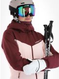 Miniatuur O'Neill, Aplite ski-jas dames Windsor Wine Colour Block bordeaux, roze 