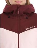 Miniatuur O'Neill, Aplite ski-jas dames Windsor Wine Colour Block bordeaux, roze 