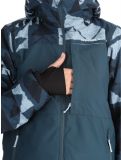 Miniatuur O'Neill, Aplite Plus ski-jas dames Blue Triangle Ikat blauw 