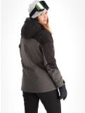 Miniatuur O'Neill, Carbonite ski-jas dames Black Out Colour Block bruin, grijs, zwart 